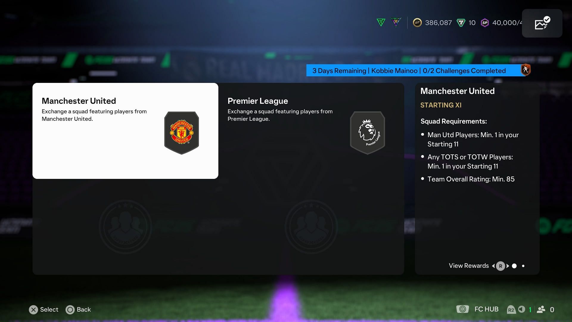 The requirements (Image via EA Sports)